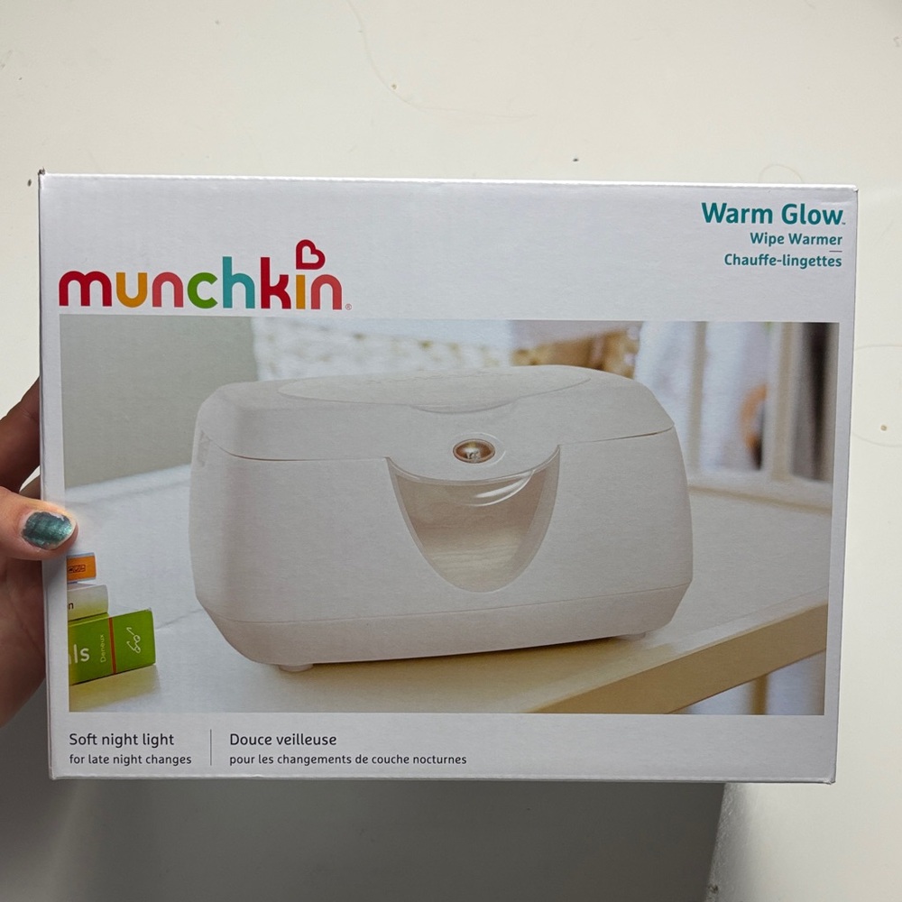 Munchkin Warm Glow Wipe Warmer‎ with Night Light